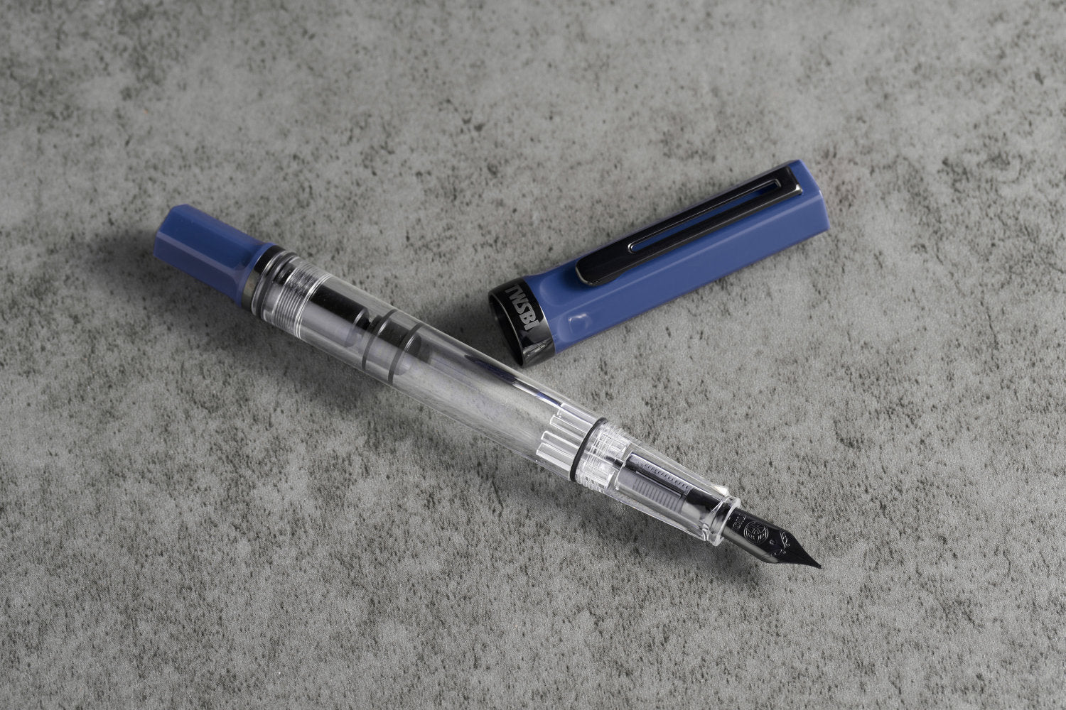 TWSBI ECO Slate Blue with Onyx Fountain Pen