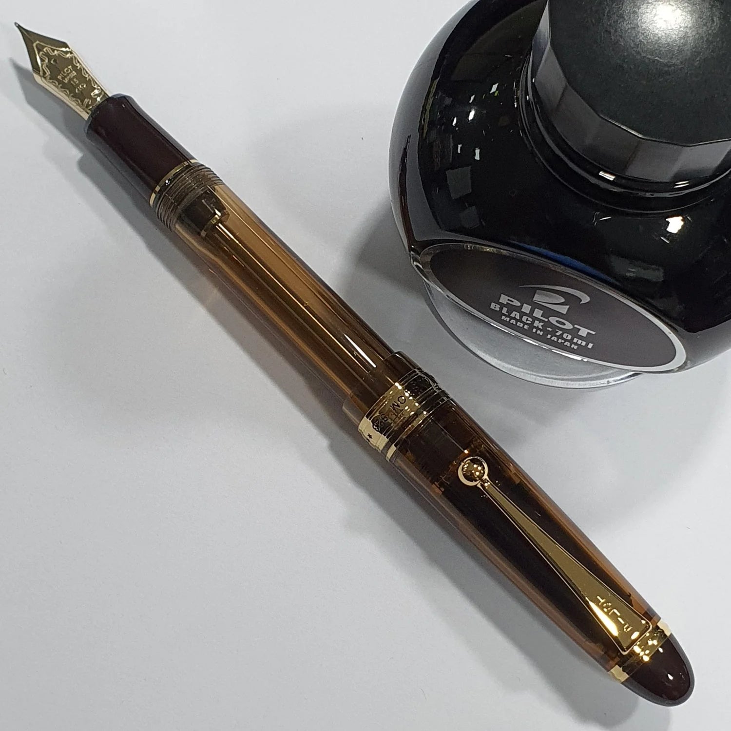 Pilot Custom 823 Amber GT Fountain Pen